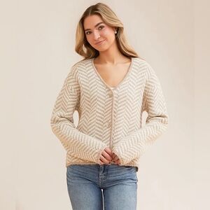 Z Supply Noemi Herringbone Cardigan